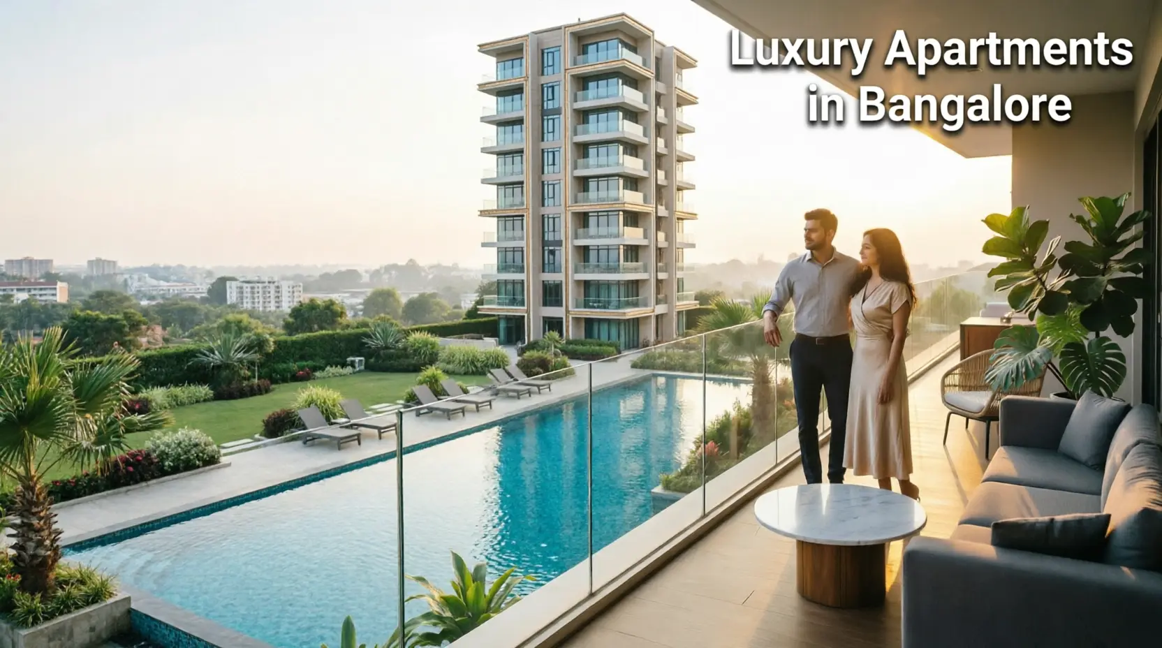 Luxury apartments in Bangalore with modern amenities and spacious interiors