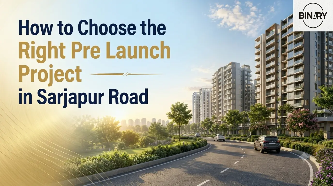 Pre launch project in Sarjapur Road with modern apartments and premium amenities